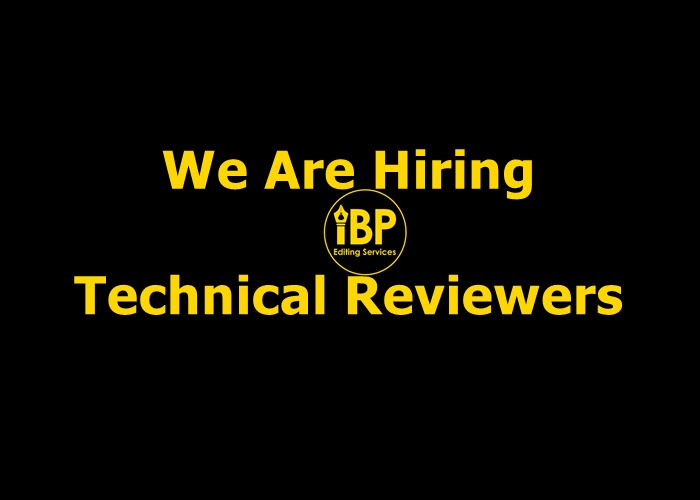 Technical Reviewer - IBP Editing Services